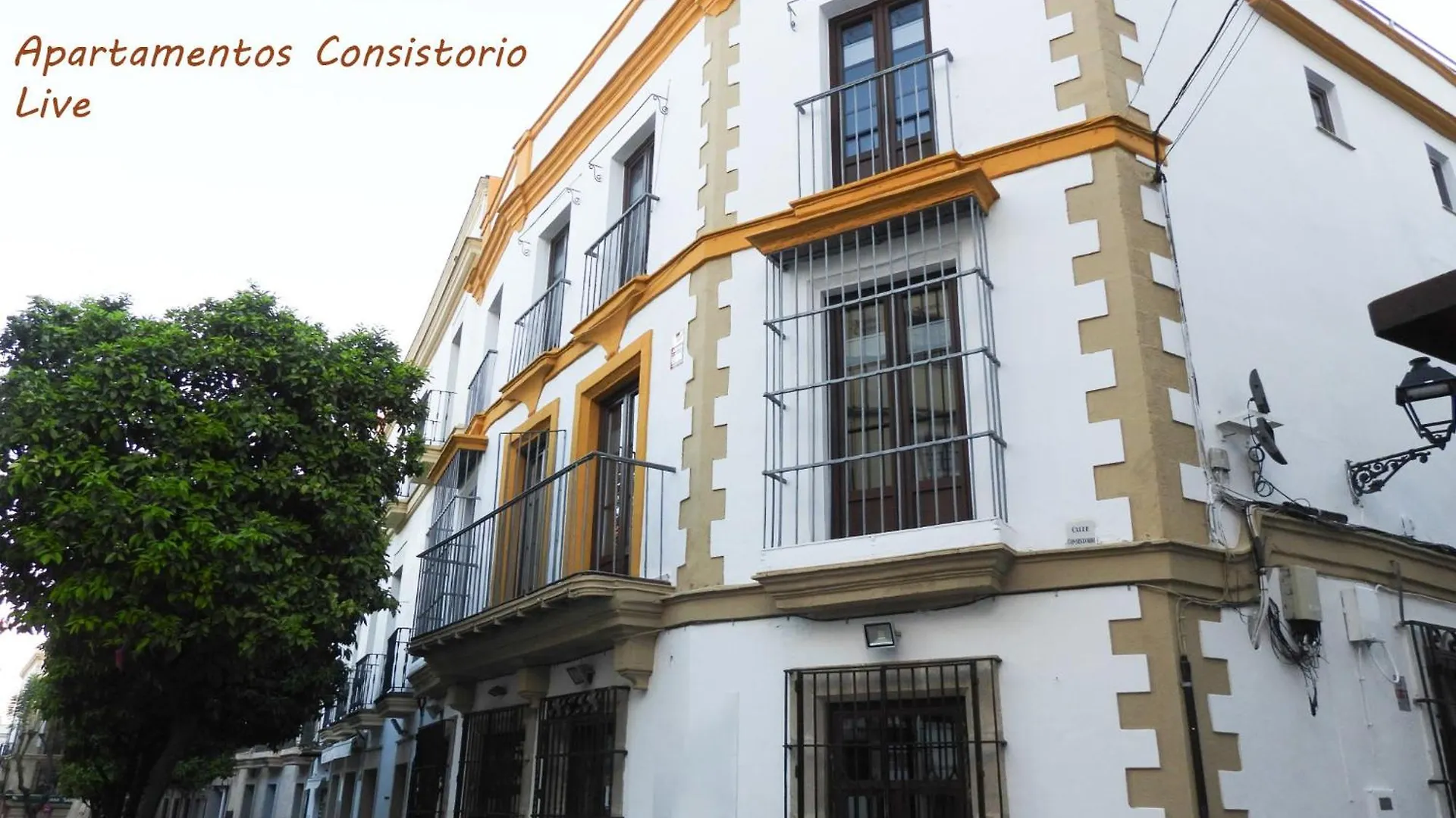 Apartamentos Consistorio Live Jerez de la Frontera Spanyolország